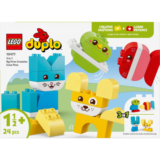 Klocki DUPLO 10477 Kreatywne zwierzaki 3 w 1