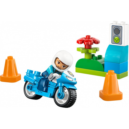 Klocki DUPLO 10471 Niebieski motocykl policyjny