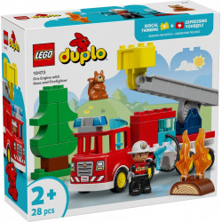 Klocki DUPLO 10473 Wóz strażacki z wężem i strażakiem