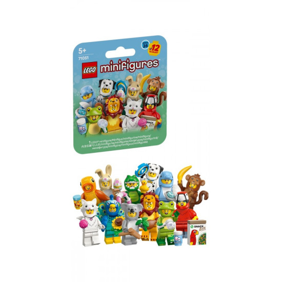 Klocki Minifigures 71051 Minifigurki Seria 28 - Zwierzęta (BOX)
