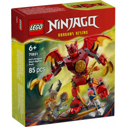 Klocki Ninjago 71851 Smok-mech Kaia - zestaw bitewny