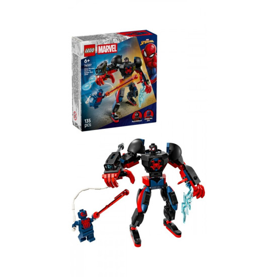 Klocki Super Heroes 76337 Miles Morales kontra Spider-Man 2099