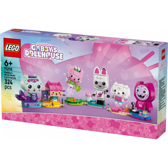 Klocki Koci Domek Gabi 11215 Koci przyjaciele Gabi z klocków