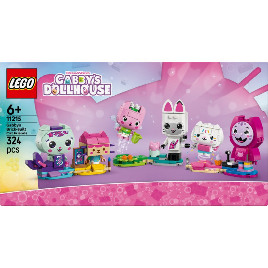 Klocki Koci Domek Gabi 11215 Koci przyjaciele Gabi z klocków