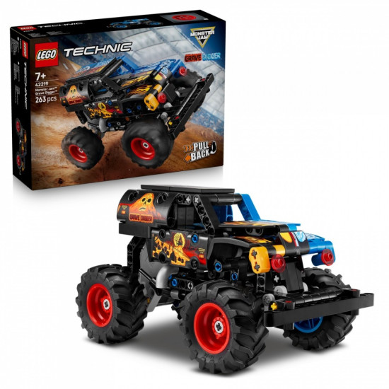 Klocki Technic 42219 Monster Jam Grave Digger Ogień i lód