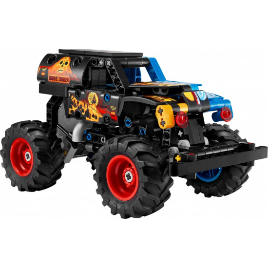 Klocki Technic 42219 Monster Jam Grave Digger Ogień i lód