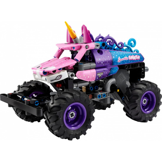 Klocki Technic 42220 Monster Jam Sparkle Smash z napędem typu pull-back
