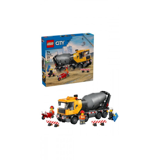 Klocki City 60478 Betoniarka