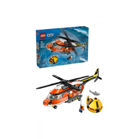 Klocki City 60503 Helikopter straży przybrzeżnej