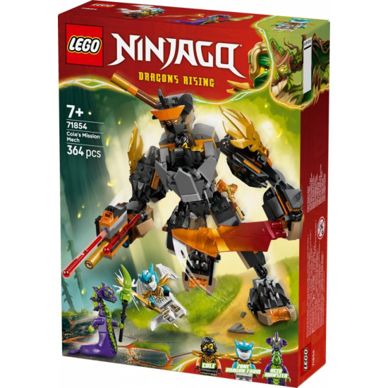 Klocki Ninjago 71854 Mech specjalny Colea i Zane w smoczej zbroi