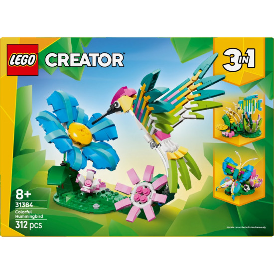 Klocki Creator 31384 Dzikie zwierzęta: kolorowy koliber