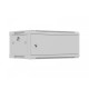 Szafa instalacyjna rack wisząca 19 cali 4U 600x450 szara drzwi metalowe (flat pack)