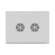 Szafa instalacyjna rack wisząca 19 cali 4U 600x450 szara drzwi metalowe (flat pack)