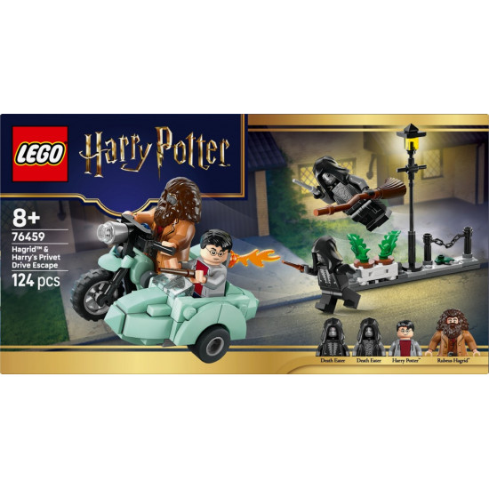 Klocki Harry Potter 76459 Ucieczka Hagrida i Harryego z Privet Drive