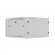 Szafa instalacyjna rack wisząca 19 cali 6U 600x600 szara drzwi perforowane (flat pack) 