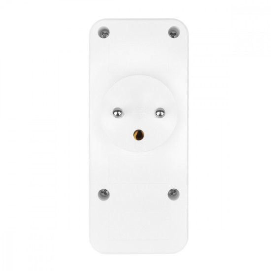 Rozdzielacz na 3 gniazda MCE248 F/W 2xUSB-A 2xUSB-C biały