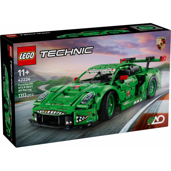 Klocki Technic 42224 Samochód Porsche 911 GT3 R REXY AO Racing