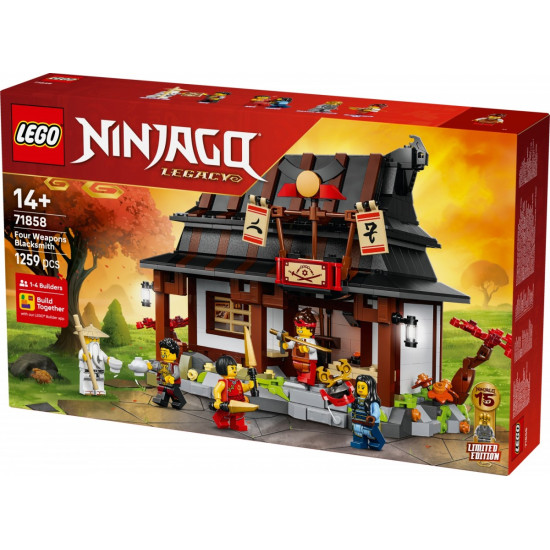 Klocki Ninjago 71858 Kuźnia Cztery Bronie - 15-lecie