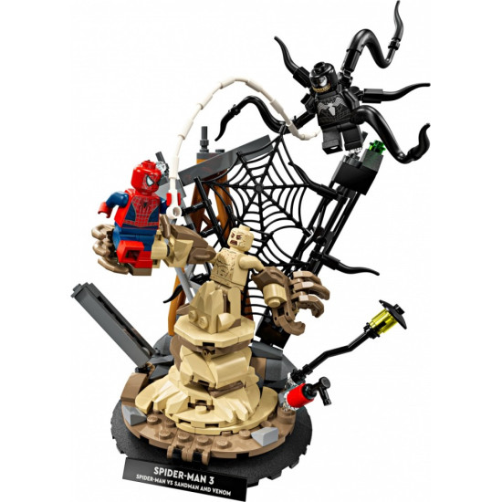 Klocki Super Heroes 76334 Epicka bitwa: Spider-Man kontra Sandman