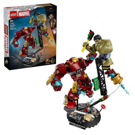 Klocki Super Heroes 76343 Epicka bitwa: Hulkbuster kontra Hulk