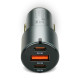 Ładowarka samochodowa CC-40Q QC3.0 60W 1X USB 2X USB-C PD czarna