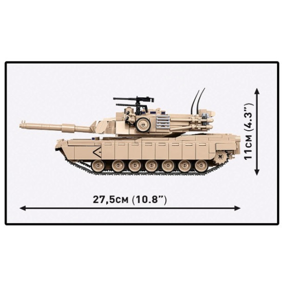 Klocki M1A2 Abrams 1025 klocków 