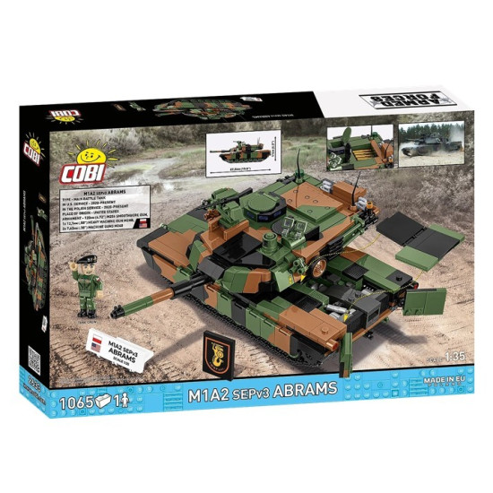 Klocki M1A2 SEPV3 Abrams 1065 klocków 