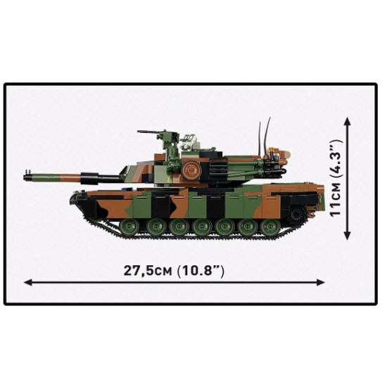 Klocki M1A2 SEPV3 Abrams 1065 klocków 