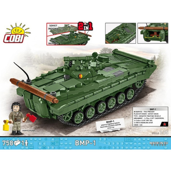 Klocki BMP-1 758 klocków 