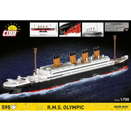 Klocki R.M.S Olympic 595 klocków 