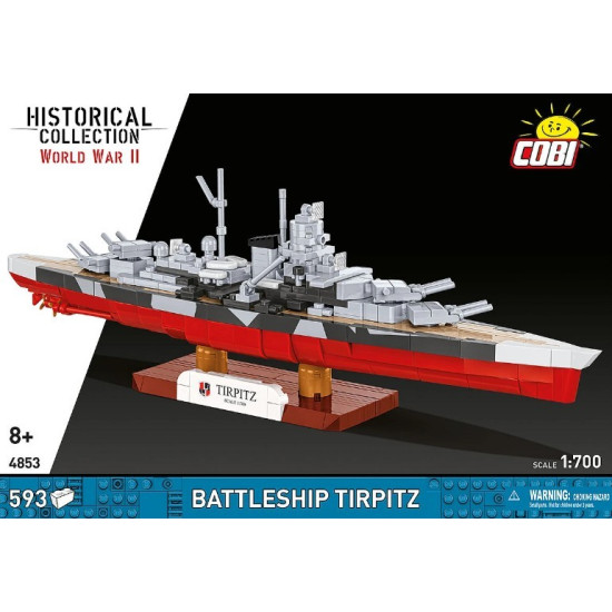 Klocki Battleship Tirpitz 593 klocki