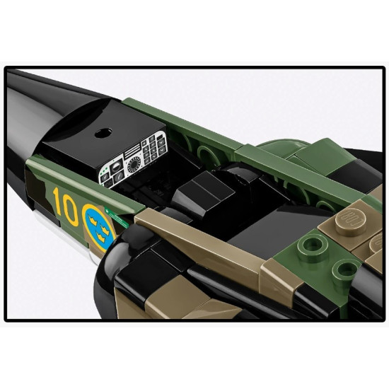 Klocki Saab AJS 37 Viggen 911 klocków