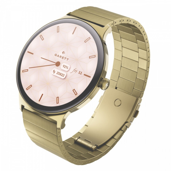 Smartwatch Verona 2 złoty stalowy