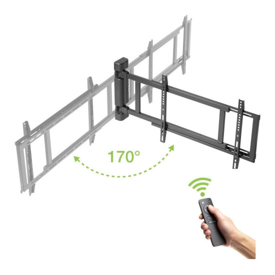Uchwyt ścienny 32-75 cali 50kg elektryczny