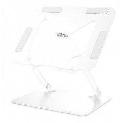 Podstawka pod laptopa, regulowana, ergonomiczna 10-17 cali LAPTOP STAND MT2661W (biała)