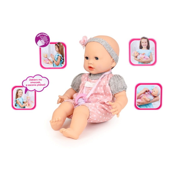 Lalka Natalia Bobas mimiczny 41 cm 