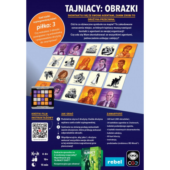 Gra Tajniacy Obrazki (Edycja 2025)