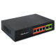 Przełącznik sieciowy SWITCH FAST Ethernet PoE | 4x RJ45 |  2x    RJ45 Uplink | 65W | 10/100Mb/s 