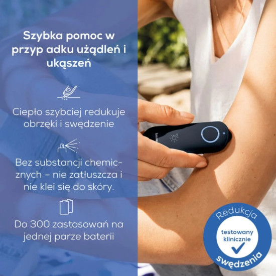 Urządzenie łagodzące ukąszenia owadów BR90