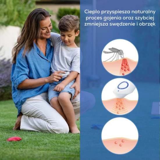 Urządzenie łagodzące ukąszenia owadów BR10