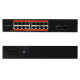 Przełącznik sieciowy SWITCH Gigabit Ethernet PoE | 16x RJ45 | 2x SFP | 1000 Mb/s 