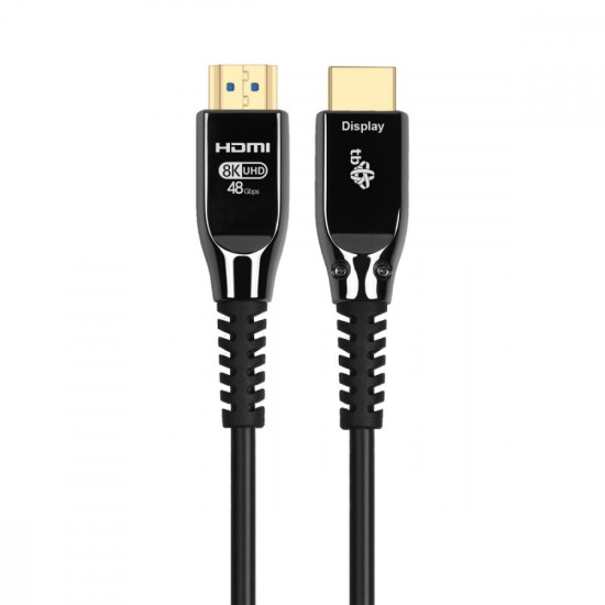Kabel HDMI v2.1 pozłacany 15m 8K 