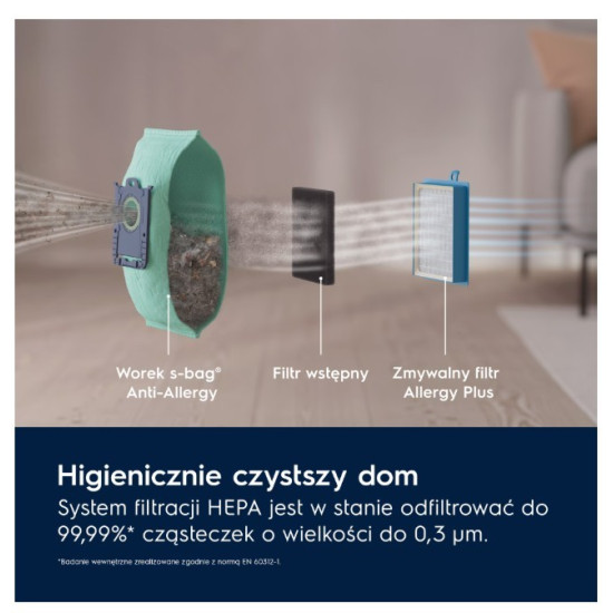 Odkurzacz workowy Pure D8 PD82-ALRG SILENCE