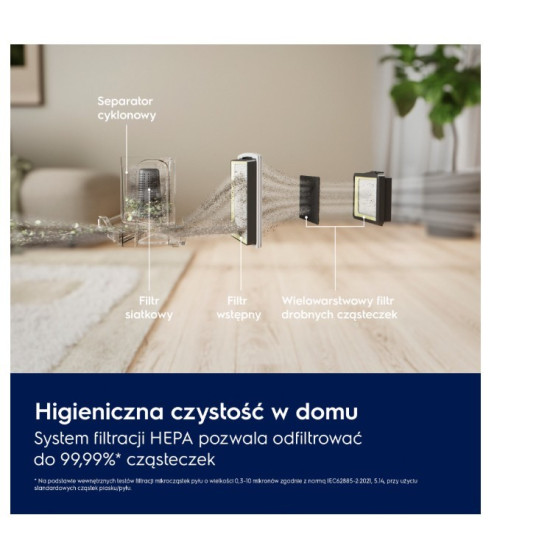 Odkurzacz bezworkowy linia 500       EL51A2UG