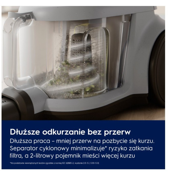 Odkurzacz bezworkowy linia 500       EL51A2UG