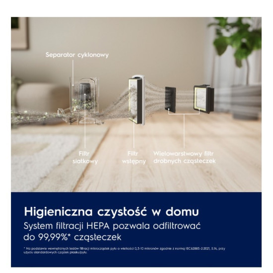 Odkurzacz bezworkowy linia 500       EL51A2UG