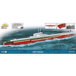 Klocki ORP Orzeł 193 klocki