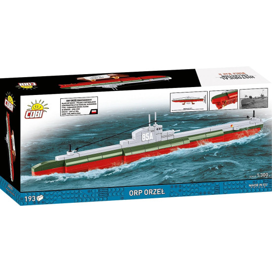 Klocki ORP Orzeł 193 klocki