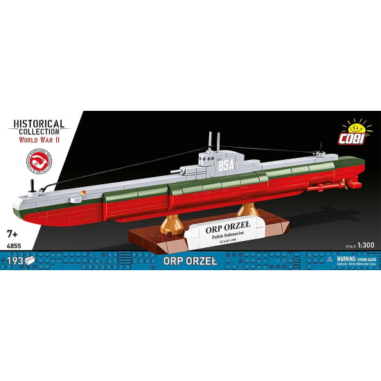 Klocki ORP Orzeł 193 klocki