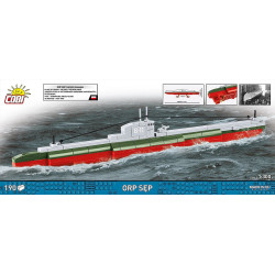 Klocki ORP Sęp 190 klocków
